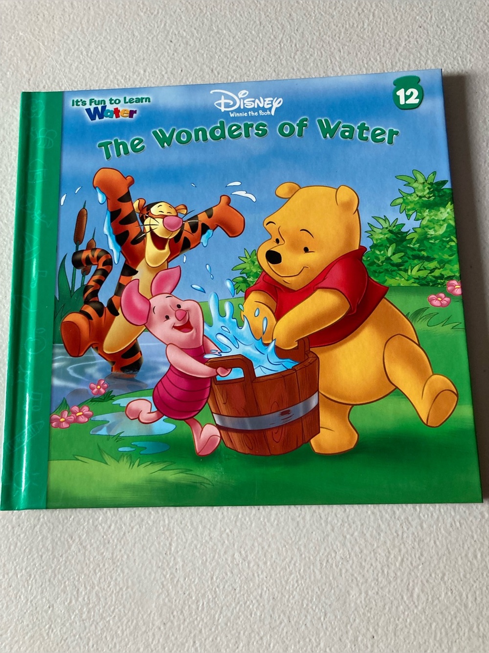 Disney It’s Fun to Learn Hardcover Book 12 Winnie the Pooh Wonders of Water 2003